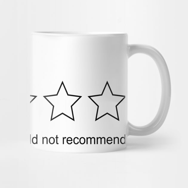 People Rating One Star Not Reccomend by kaitokid